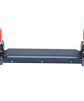 Front view of 24 Inch Heavy Duty Sheet Metal Brake Bender for 18 Gauge Steel, Adjustable 0 to 135 Degrees, W-2418 Wide Metal Bender.