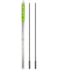 HLOFIZI 1/4 in x 18 in SDS-Plus masonry drill bits, 2-pack for concrete, brick and stone