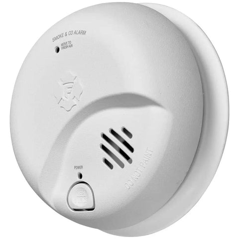 Interconnect Hardwired Smoke And Carbon Monoxide Alarm With Battery Backup Five Pack For Home Safety And No More False Alarms