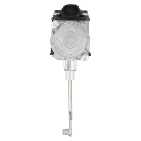 NewYall 1.4TSI turbocharger actuator; silver metal body, black connector, and long stainless steel rod