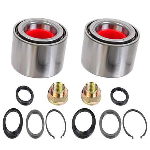 Rear Wheel Hub Bearing Assembly With Repair Kit For Subaru Impreza Forester Legacy AWD Compatible With 1992-1999 Legacy, 1993-2007 Impreza, 1998-2008 Forester Replaces BR930577K 2 Pack
