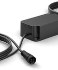 40W Outdoor Power Supply For Hue Lights, Weatherproof Low Voltage Hub To Run Multiple Outdoor Lamps Up To 40W, 1 Pack, Requires Hue Bridge.