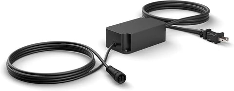 40W Outdoor Power Supply For Hue Lights, Weatherproof Low Voltage Hub To Run Multiple Outdoor Lamps Up To 40W, 1 Pack, Requires Hue Bridge.