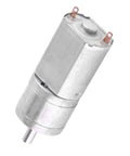 Pro Grade 12 Volt DC Gear Motor Delivers Darn Smooth Power With Full Metal Gears For High Torque Auto Mods And Wrenching Projects, 20mm size.