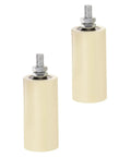 2 Sets Gate Roller Guide For Sliding Gates With Nylon Bearings, Heavy Duty 4 Inch Wheel, Adjustable Fit On Angle Steel Or Round Rails
