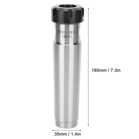 Rock Solid Morse Taper CNC Milling Tool Holder Collet Chuck For Lathe Drilling And Milling Machines M20 Fit 40Cr steel
