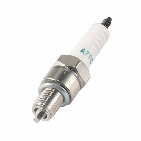 Close-up view of spark plug from Complete All In One 4 Stroke GY6 50-150cc 125cc Ignition Kit With Plug And Play AC CDI Box