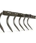 Heavy Duty Tine Plow Attachment For ATV UTV Or Truck 51 Inch Wide Landscape Rake With 6 Beveled Spring Steel Tines for soil prep