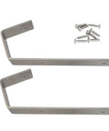 Hella Tight Bunk Bed Ladder Hooks Crafted From Solid Stainless Steel Heavy Duty Brackets with screws for dorm rooms.
