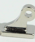 Close-up view of a metal hinge component from the Heavy Duty Door Hinge Set With Silent Hydraulic Buffer For A Smooth Soft Close