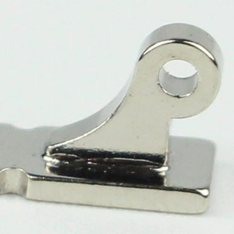 Close-up view of a metal hinge component from the Heavy Duty Door Hinge Set With Silent Hydraulic Buffer For A Smooth Soft Close