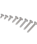 Assorted 200 Pcs Self Tapping Screws Kit 304 Stainless Steel Cross Self Drilling Screws For Wood Metal And Plastic Flush Mount