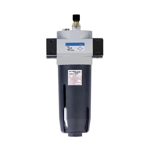 Air Prep Unit Kit for Pneumatic Systems 1/4 3/8 1/2 3/4 Inch With Filter Regulator Lubricator FRL Type One front view