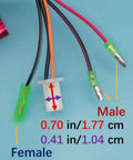 Plug And Play CDI Box Fit For Polaris Eton Yamaha Jog Zuma Viper Predator 50 90 49cc 50cc 70cc 90cc 110cc 125cc wiring connectors