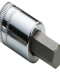 1/2 Inch Drive Hex Bit Socket 14mm With S2 Steel Insert Bits Knurled Ring For Quick SAE And Metric Identification Beefy And Durable High Performance Automotive Repair Socket