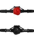 Beefed Up Aluminum Front And Rear Axle Set With Enhanced Shafts For 1 Tenth Axial SCX10 RC Crawler Upgrade Fits RC4WD D90 Easy Bolt On