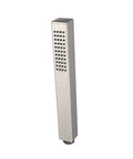 Kubos Hand Shower Wand With 44 Spray Patterns, 2.5 GPM Flow, Brushed Nickel Finish, Modern Detachable Showerhead in side view