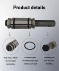 Exhaust Pipe Expander Tool Kit One And One Eighth Inch To Three And A Half Inch Beefed Up Tail Pipe Spreader For Mufflers Three Size Set Quick Dents And Clamp Marks Fix Fits Most Cars SUVs And Trucks detailing steel construction, sealing rings, hex pole