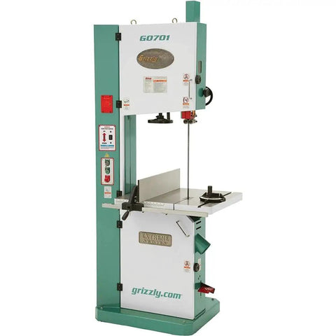 19-Inch 5 HP Ultimate Bandsaw For Heavy Duty Production Work With Large Cutting Capacity, Foot Brake, Adjustable Fence
