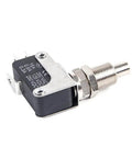 V-16-1CQ Limit Fretting Switch Panel Type Point Action Travel Switch with 2 mm travel and 5 mm overtravel, side view