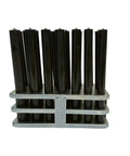 Comprehensive 28 Piece Transfer Punch Kit for Quick Marking and Precise Aligning 3/32 to 1/2 Inch Plus 17/32 Inch in holder