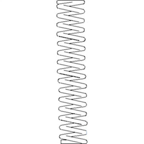 Heavy Duty Hydraulic Pump Piston Spring For John Deere 2440 300 310 400 industrial use, steel spiral design, replacement part.