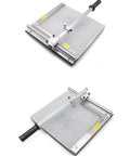 Laboratory Glass Cutter Manual For ITO Glass And Silica Gel Board Cutting 28x33cm KV-C-370 KVC370 Plus with adjustable handle