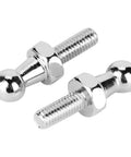 Two Pack CNC Aluminum Ball Stud Bolt 8mm Ball Stud For Gas Struts Bonnet Lifters Beefed Up Wear Resistant Stable Performance M6 Thread Easy Install Replacement