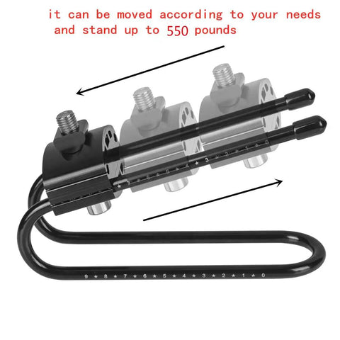 Bike Seat Shock Absorber And Saddle Suspension For Mtb And Road Bikes, Adjustable Riding Position With Side Digital Scales