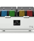 Dual Independent Heating Chambers Filament Dryer Box For 4 Spools Heats Up To 75C With 200W PTC Fast Drying, LCD screen visible.