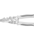 All In One Electric Wire Stripper Tool With Ergonomic Non Slip Handle, featuring multifunctional design and stainless steel construction.