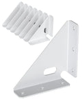 Heavy Duty Metal Triangle Corner Brackets For Wood Projects Built For Serious Strength And Stability Premium Steel Braces