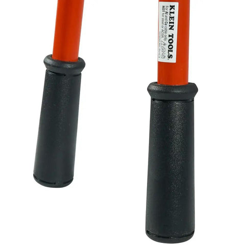 Beefy 25 Inch Cable Cutter For One And Three Eighths Inch Diameter Copper And Aluminum Wire With Replaceable Hook Jaw Blades close-up