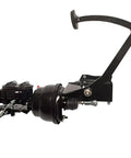 7 Inch Dual Frame Mount Pedal Power Brake Booster And Master Cylinder For Classic Chevy Suburban Trucks 1947 1948 1949 1950 1951 1952 1953 1954 Disc Drum Auto Transmission Only Beefy Heavy Duty Upgrade side view