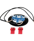 Plug And Play Easy Install Kit Heater Duct Door Replacement For Refrigerator Model WR49X10085 OEM Part with wires and connectors