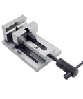 Badass Heavy Duty Compact Quick Release Tool Steel Vise For Micro Machining Milling Drilling Grinding With Two Inch Jaw Capacity And Dual V Grooves For Garage Projects