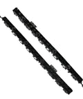 Rear Bumper Bracket Set For Chrysler 300 2011 Through 2023 Replacement Mounting Support Brackets shown