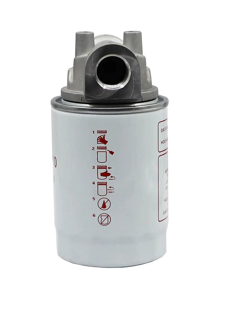 Rugged Pro Grade Hydraulic Oil Filter Assembly 10 Micron With 15 PSI Bypass For Petroleum Based Fluids, 250 PSI Rated