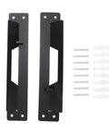 Truck Underbody Tool Box Mounting Kit with brackets, screws, and anchors for secure installation