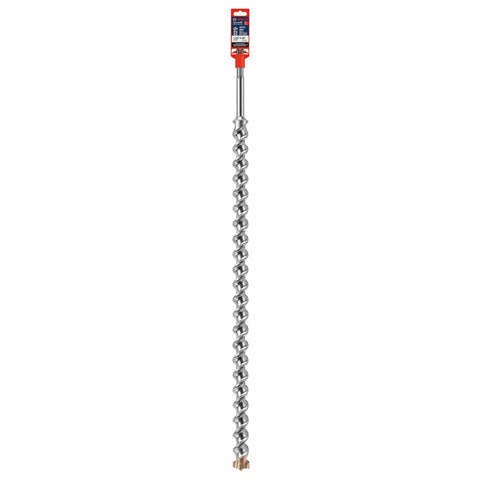 Beast Mode One And A Half Inch SDS Max Speed X Rotary Hammer Bit for fast concrete drilling with inclined side cutters