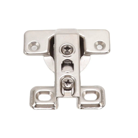 3 Pack Folding Hinges Zinc Alloy 180 Degree Hinge Set With Durable Plating for cabinets wardrobes and tables, soft close feature visible