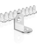 Stainless Steel Right Angle Corner Bracket For Bed Frames And Cabinets, Furniture Joint Stabilizer To Eliminate No Wobble, 1 Piece