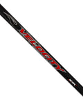 Close-up of Velocity Black 0.335 Inch Graphite Golf Club Shaft For Driver And Fairway Woods - Ladies And Senior Flex, high launch design