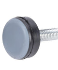 M6 Threaded Furniture Glide Pads With PTFE Levelers, 20 Pack Antislip Sliders, metal and plastic detail view