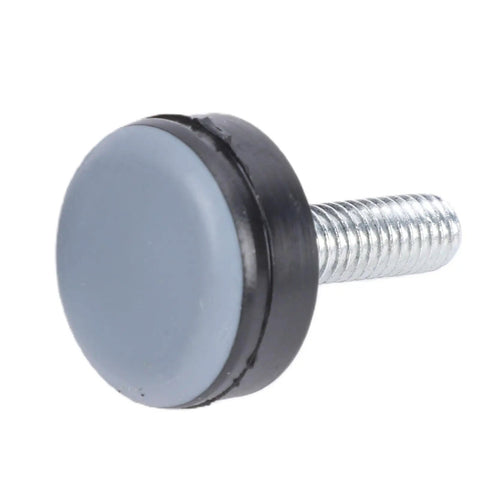 M6 Threaded Furniture Glide Pads With PTFE Levelers, 20 Pack Antislip Sliders, metal and plastic detail view