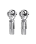 Super Heavy Duty 3/4 Inch Spherical Heim Joint Assembly With Dual Rod Ends And Precision End Fittings, close-up view.