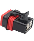Single component from 2 Pack 40A Motorcycle Fuse Holder Set For Electrical Systems On Bikes Space Saving Circuit Protector Box