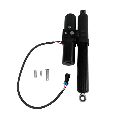 Heavy Duty Hydraulic Cargo Bed Lift Actuator Replacement For Kawasaki Mule Pro Dx Dxt Fx Fxt Fxr 2015 To 2023, black hydraulic cylinder.