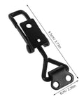 12 Pack Adjustable Toggle Latch Clamp With Quick Release Hasp Self Locking Design, Heavy Duty 220 Lb Holding Capacity