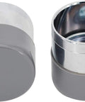 Bearings Protectors For 1.98 Inch Hub Grease Caps And Dust Covers Pair Gray And Chrome Keep Water Dirt Out